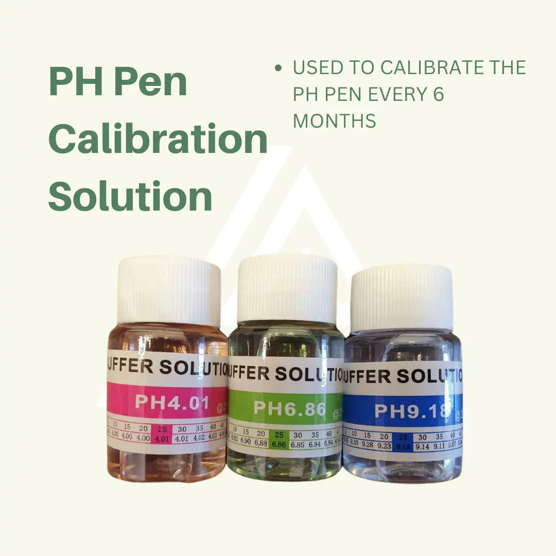 pH pen calibration solutions AgrihomeSG