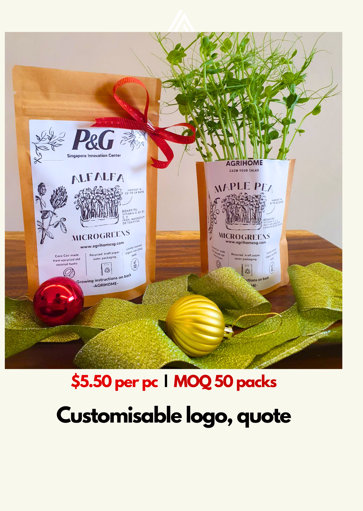 Microgreen Grow Kit/ Gift Set