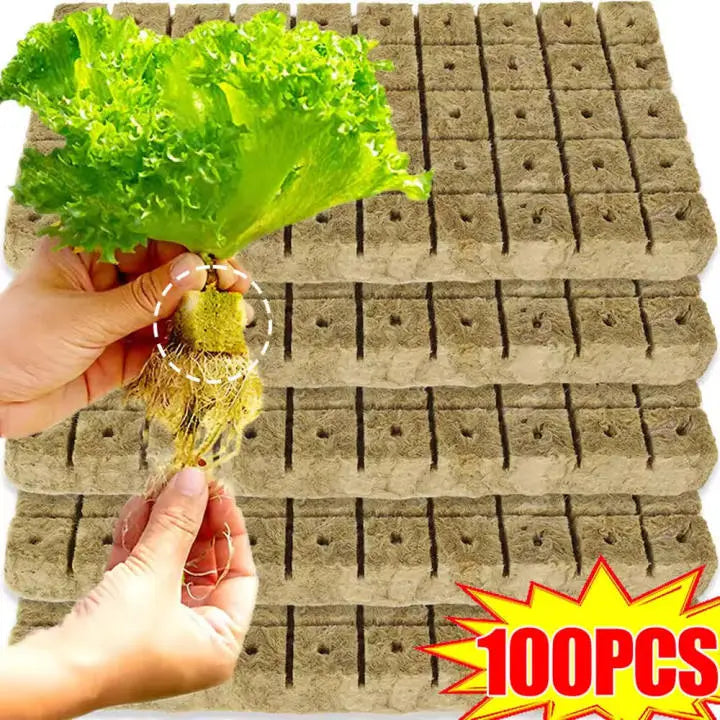 Rockwool 100pc (Farm Wall and FarmTower) AgrihomeSG